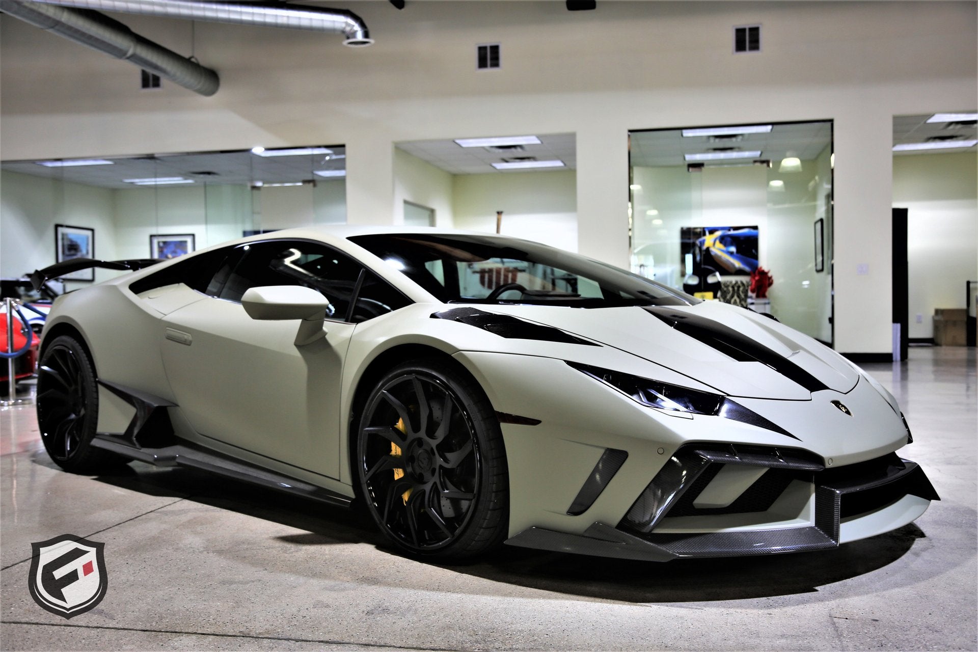 Luxury performance vehicle representing the CarbonPop lifestyle