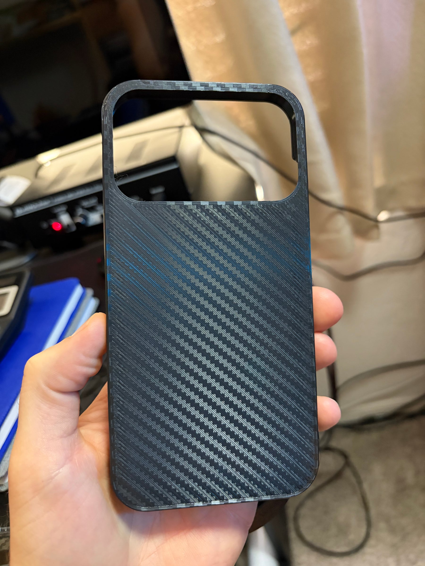 CarbonPop carbon fiber iPhone case